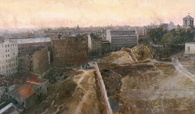Antonio López. Madrid hacia el Observatorio, 1965-1970. Colección privada.